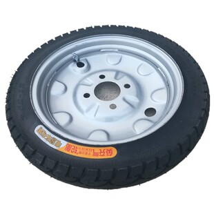 实心胎300-12前轮后轮16x3.0免充气橡胶耐磨胎电动三轮车防扎外胎