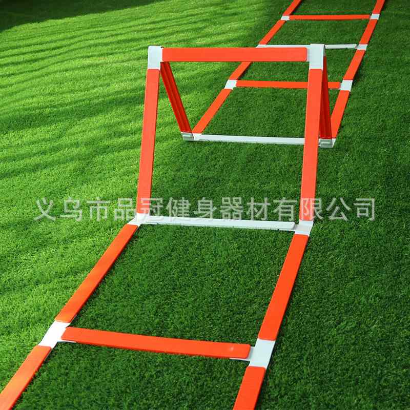 足球训练敏捷梯 固定式敏捷训练梯跳格梯步伐训练软梯量大优惠