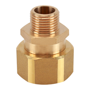 铜4分转6分变1寸双内丝活直接内外丝活接头热水器大小头水管配件