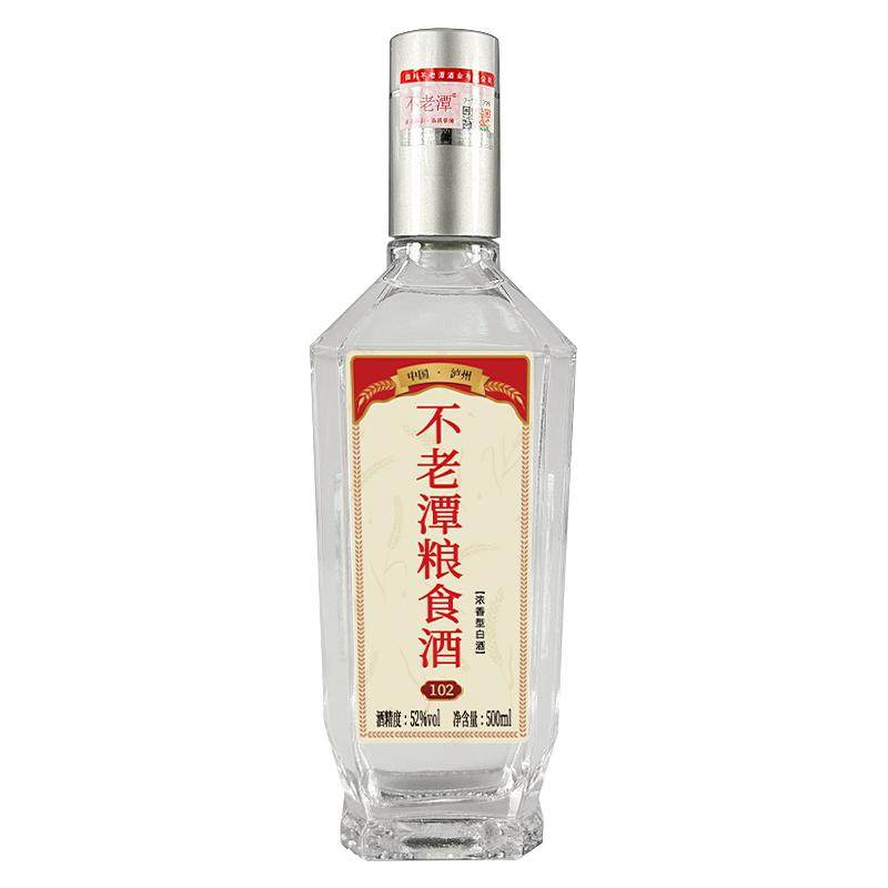 不老潭四川泸州浓香型白酒500ml