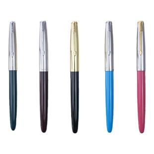 hero英雄牌钢笔616正品经典老款小学生三年级专用练字书法作业商务办公包尖头黄帽莫兰迪色616plus墨囊墨水笔