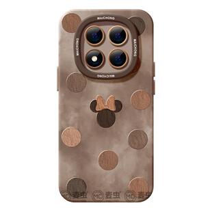 适用红米note14pro手机壳女款note13保护套小米磨砂note11pro硅胶防摔10por+全包redmi可爱12turbo软潮牌油画