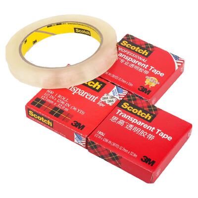 3M600百格测试胶带思高透明胶带