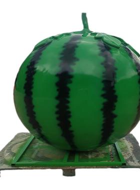 玻璃钢水果造型玩偶娃娃雕塑定制树脂彩绘西瓜卡通公仔吉祥物摆件