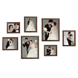 高级感定制创意照片墙相框挂墙组合餐厅客厅墙面装饰墙上相册墙