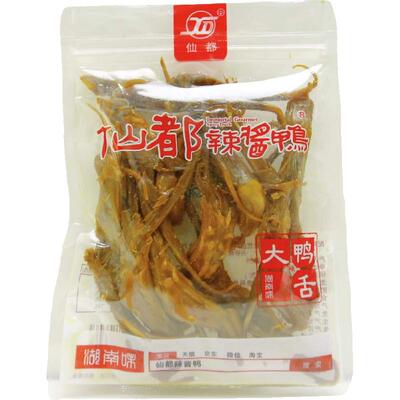 仙都辣酱鸭大鸭舌75g休闲食品