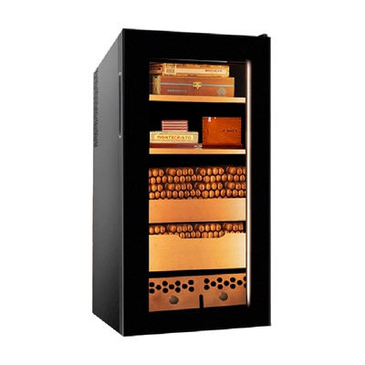 西班牙雪松木层架保湿雪茄柜