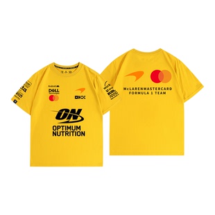 2026赛季迈凯伦车队F1队服兰多诺里斯服装赛车短袖男纯棉夏T恤
