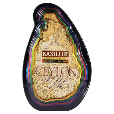 BASILUR宝锡兰红茶茶叶罐装浓香型100g 斯里兰卡红茶原装进口红茶