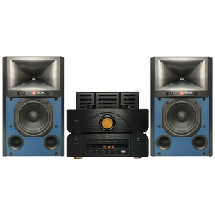 JBL 4309无源书架音箱HIFI套装二分频KIRA HD-9100功放组合