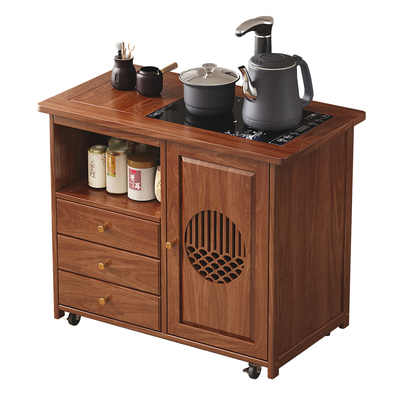 移动实木茶桌小茶几客厅家用