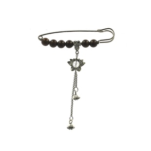 原创手工中国结流苏胸针毛衣扣开衫披肩扣衣服固定别针外套卡扣