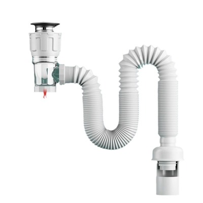 洗手盆下水管防臭卫生间墙排全套洗脸池台盆面盆下水器配件排水管