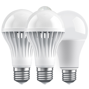 人体感应灯智能LED球泡灯楼道声控光控雷达灯e27螺口入户门感应灯