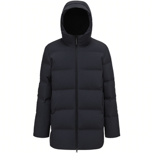 波司登奥莱25新款冬羽绒服男款经典休闲连帽时尚宽松保暖爸爸款