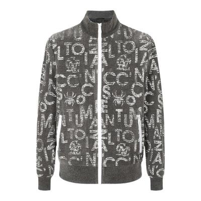 CNC男装奥莱针织装饰提花外套