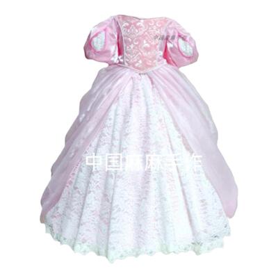 美人鱼迪士尼中国麻麻长裙公主女