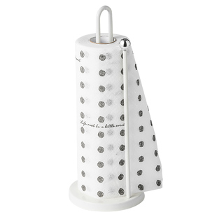 厨房纸巾架立式免打孔卷纸架子挂杆一次性抹布挂架保鲜膜袋收纳架