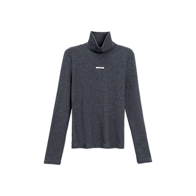 TurnSignal时尚高领针织打底衫女