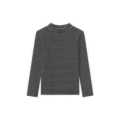 多多家百搭半高领打底T恤