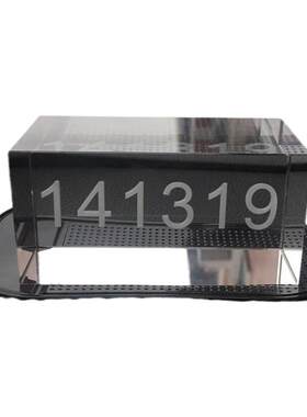 水晶141319车载玻璃摆件八卦165平衡牌数字定制易经平安饰品刻字