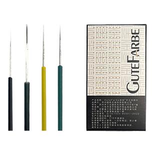 睦色圆针，睦色单针圆三收口散口硬款，纹绣手工打雾针，半永久针