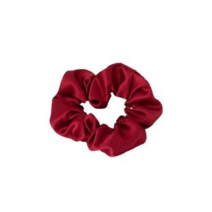 复古法式大肥肠圈彩色绸缎发圈丸子头绳ins少女纯色甜美百搭头绳