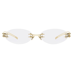 【新年礼物】【BOLD系列】NODE椭圆墨镜金属太阳镜GENTLE MONSTER