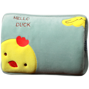 志高热水袋充电式暖手宝煖宝宝暖水袋防爆暖脚学生可爱毛绒女注水