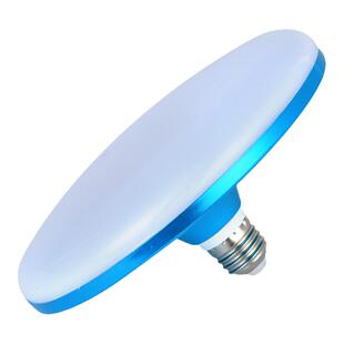 E27大螺丝口省电50W80瓦螺旋纹LED灯泡罗口灯炮节能灯胆飞碟灯60W