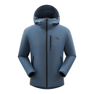 【雪豹p棉棉服】拓路者Primaloft金标棉保暖加厚冬新款连帽棉衣男