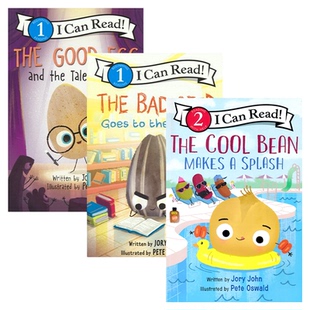I Can Read The Bad Seed Good Egg 分级读物 Level 1-2 坏种子优良蛋 畅销绘本超人气IP 英文原版进口儿童图书
