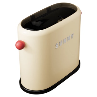 卫生间垃圾桶家用2026新款高颜值厕所专用客厅洗手间夹缝带盖窄缝