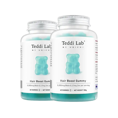 Unichi养发小熊Plus软糖护发护甲