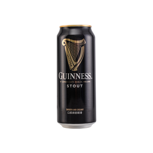 尝鲜 Guinness健力士啤酒英国原装进口世涛罐装黑啤酒330ml