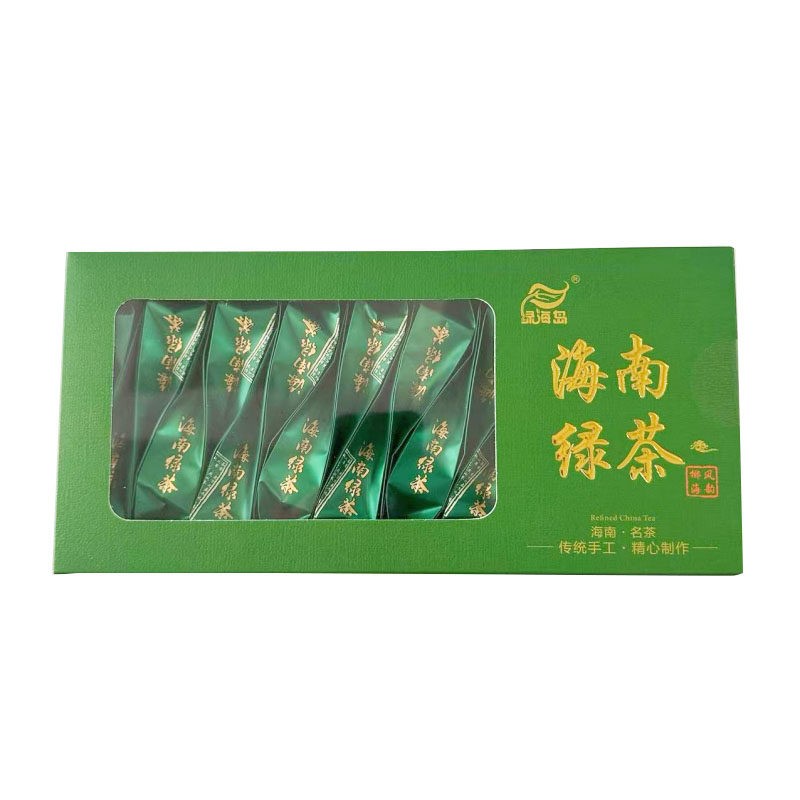 2026年新茶绿海岛牌海南绿茶120g盒装原产地正宗五指山山脉地区