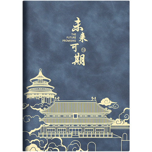 b5笔记本本子高颜值2025年新款加厚加大号国潮软皮面私人故宫文创定制可印logo办公工作用a4日记本成人记事本
