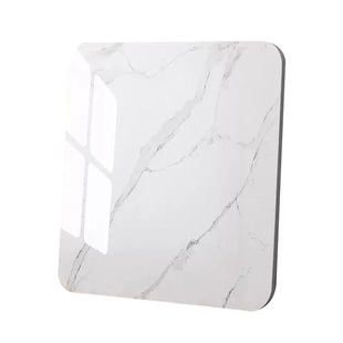 正方形烤火岩板桌面茶几吧台面定制大理石餐边柜单独瓷砖桌面订制