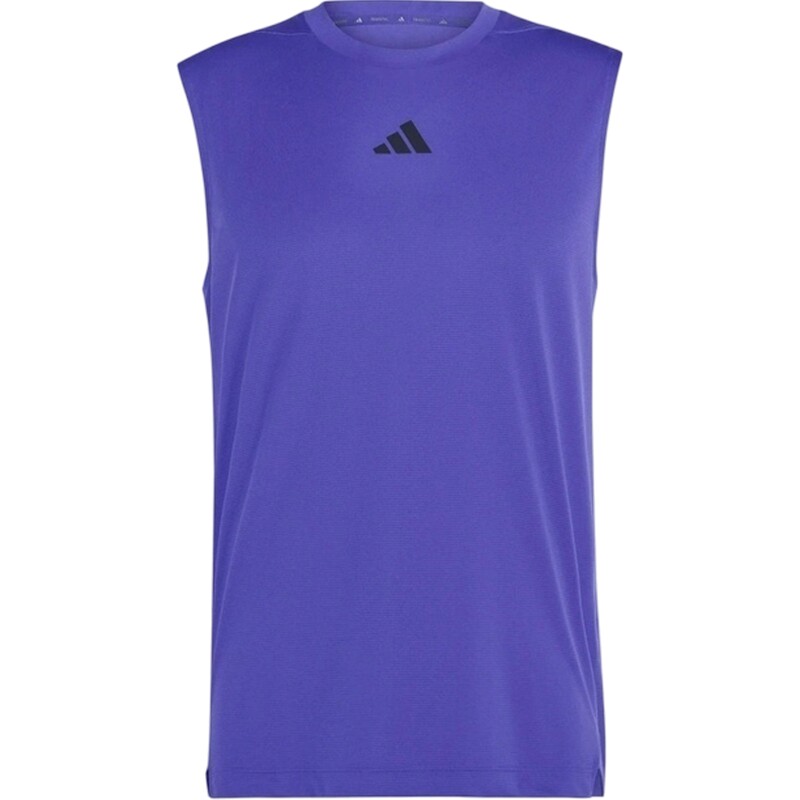 adidas阿迪达斯男子速干修身针织力量训练运动背心健身服KV6623
