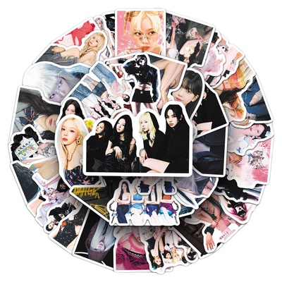 aepa贴纸女团韩团刘知珉明星周边