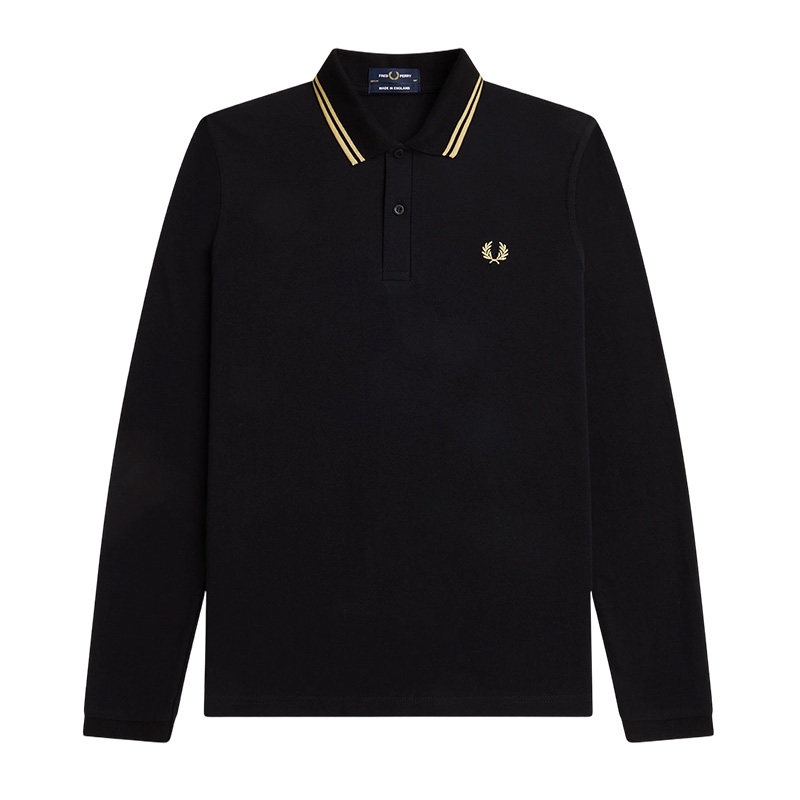FREDPERRY长袖polo衫简约日常