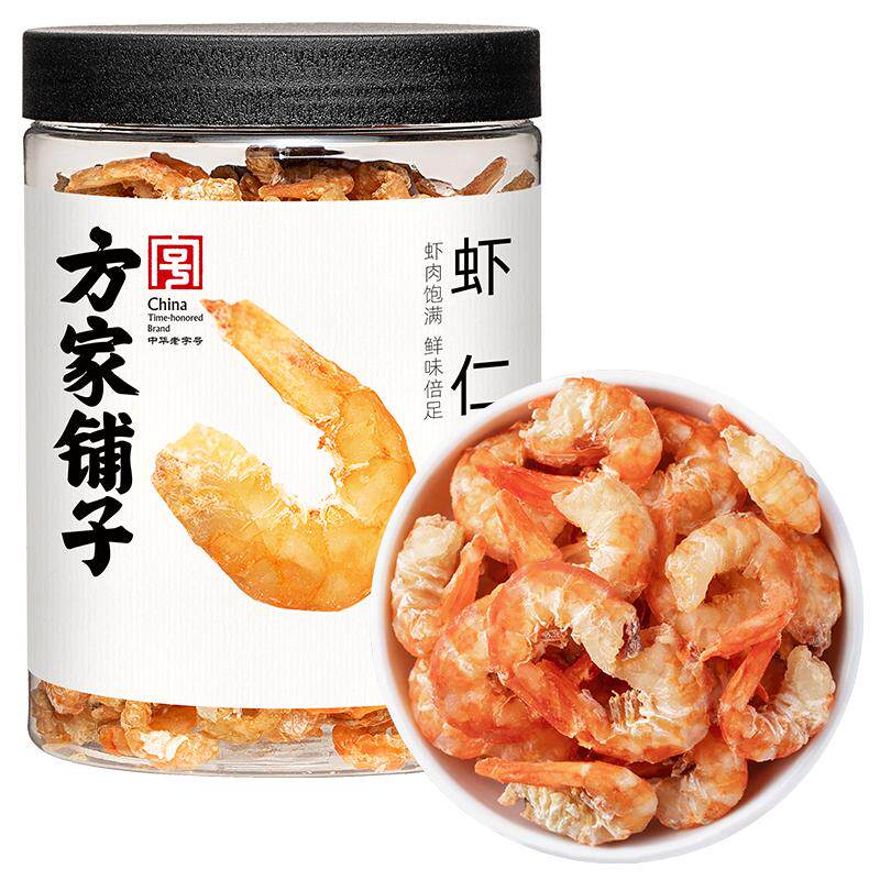方家铺子虾仁干200g/瓶装