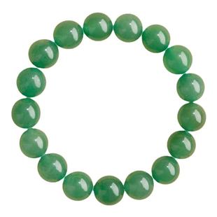 庆祥泰砂金石手链女天然东陵玉手串绿玛瑙七夕情人节水晶手链串珠