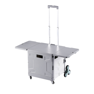 摆摊小推车便携购物车买菜车小拉车万向轮折叠拉杆车地推野餐神器