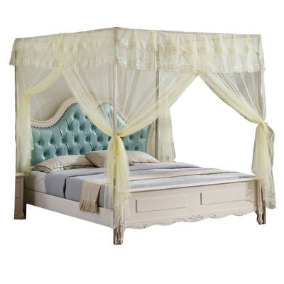 蚊帐加厚不接拼支架方型