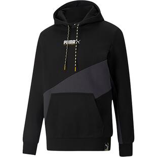 Puma/彪马正品INTL男士拼接宽松休闲运动卫衣外套533084-01
