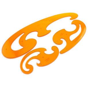 科加模板绘图设计尺曲线画圆椭圆化工电工半径室内建筑家俱数字母