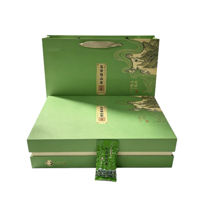惠州特产石芽坝山茶明前柴火炒茶