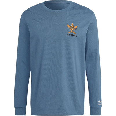 阿迪达斯正品男子长袖T恤
