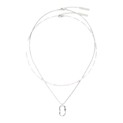 PEARLONA王凯沐邓佳鑫同款章鱼圈巴洛克珍珠叠戴项链锁骨链爆款